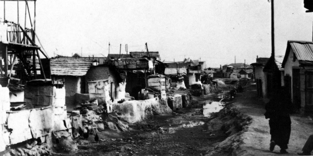 164. Παλιά Κοκκινια. Οι παράγκες της Αγίας Σωτήρας, 1929. Φωτο Λουκόπουλος Δημήτρης